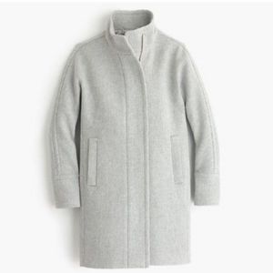 J.Crew J. Crew Cocoon Stadium Coat Grey Gray 0P